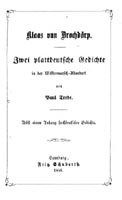 Cover of the work