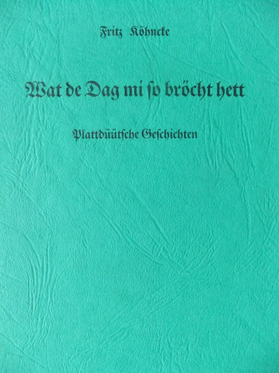 Cover von dat Wark