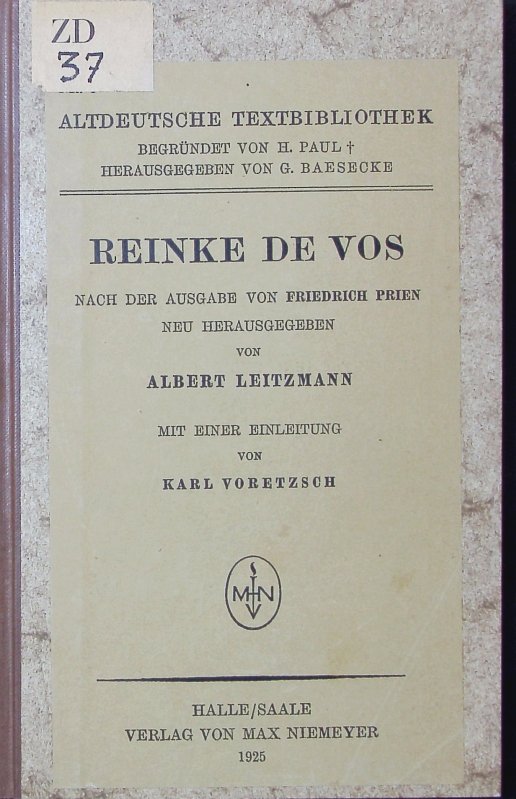 Cover of the work