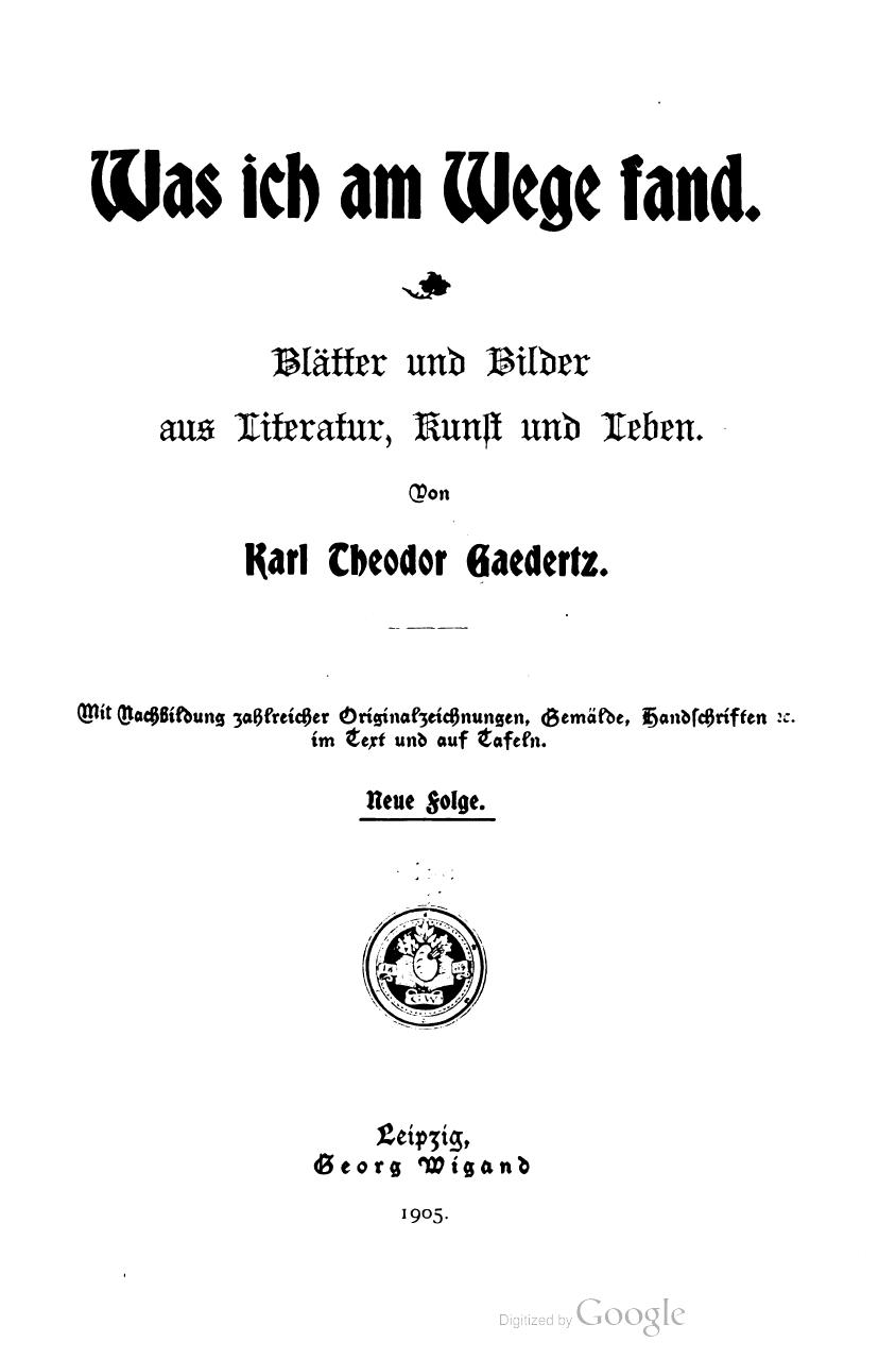 Cover of the work