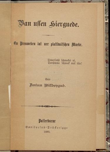 Cover of the work