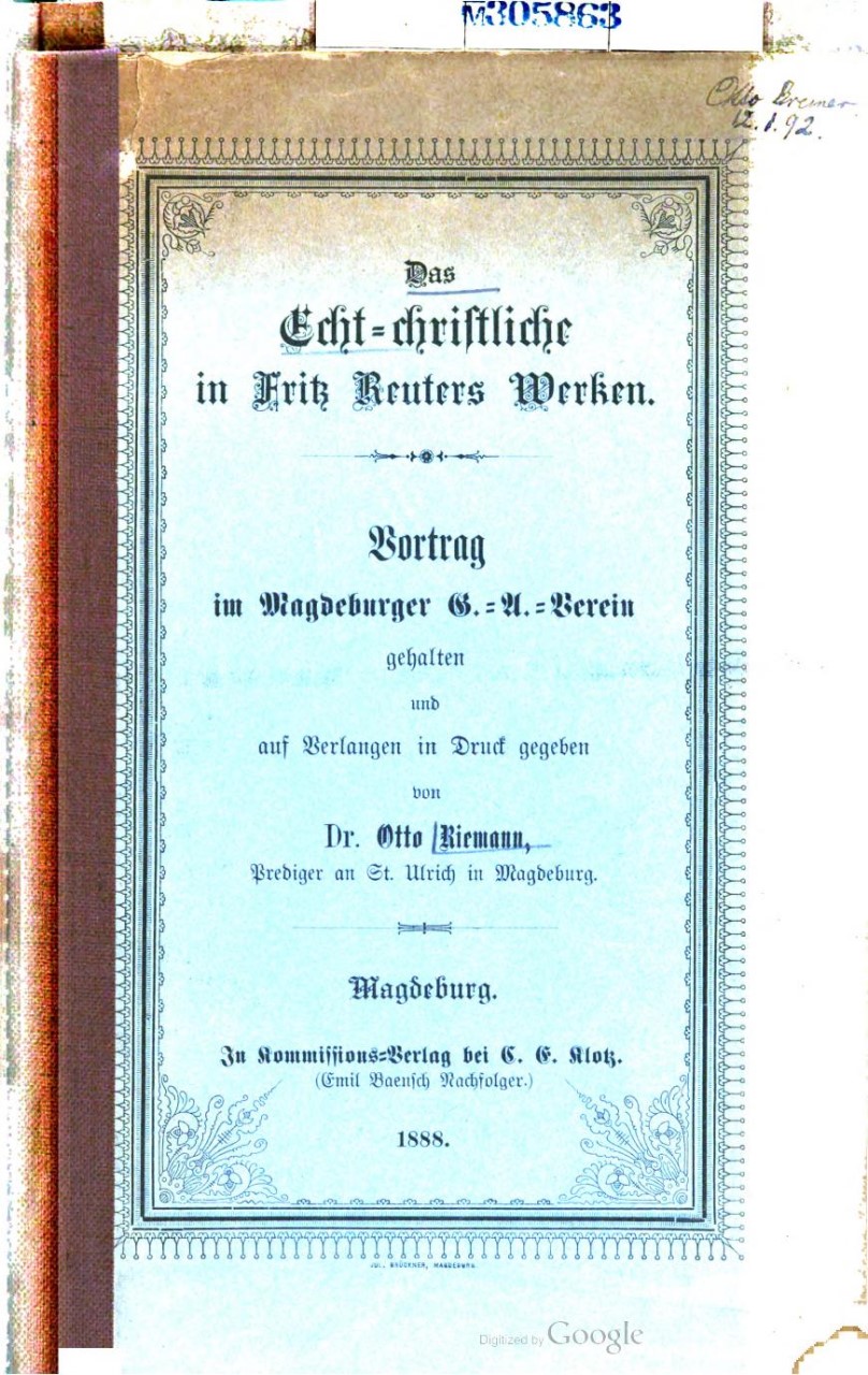 Cover of the work