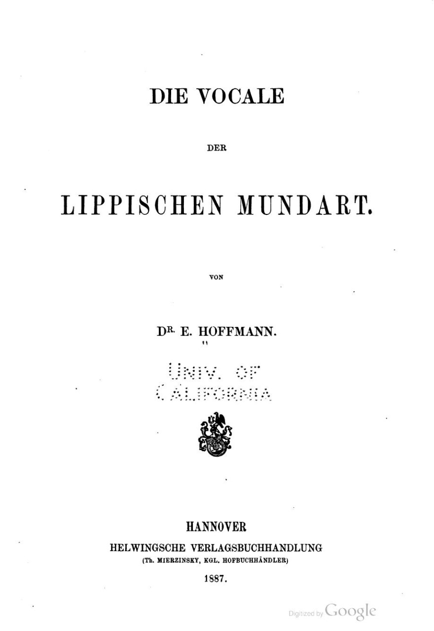 Cover of the work