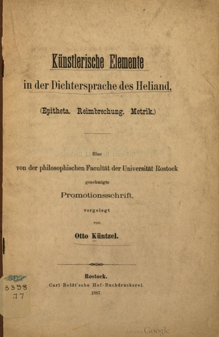 Cover of the work