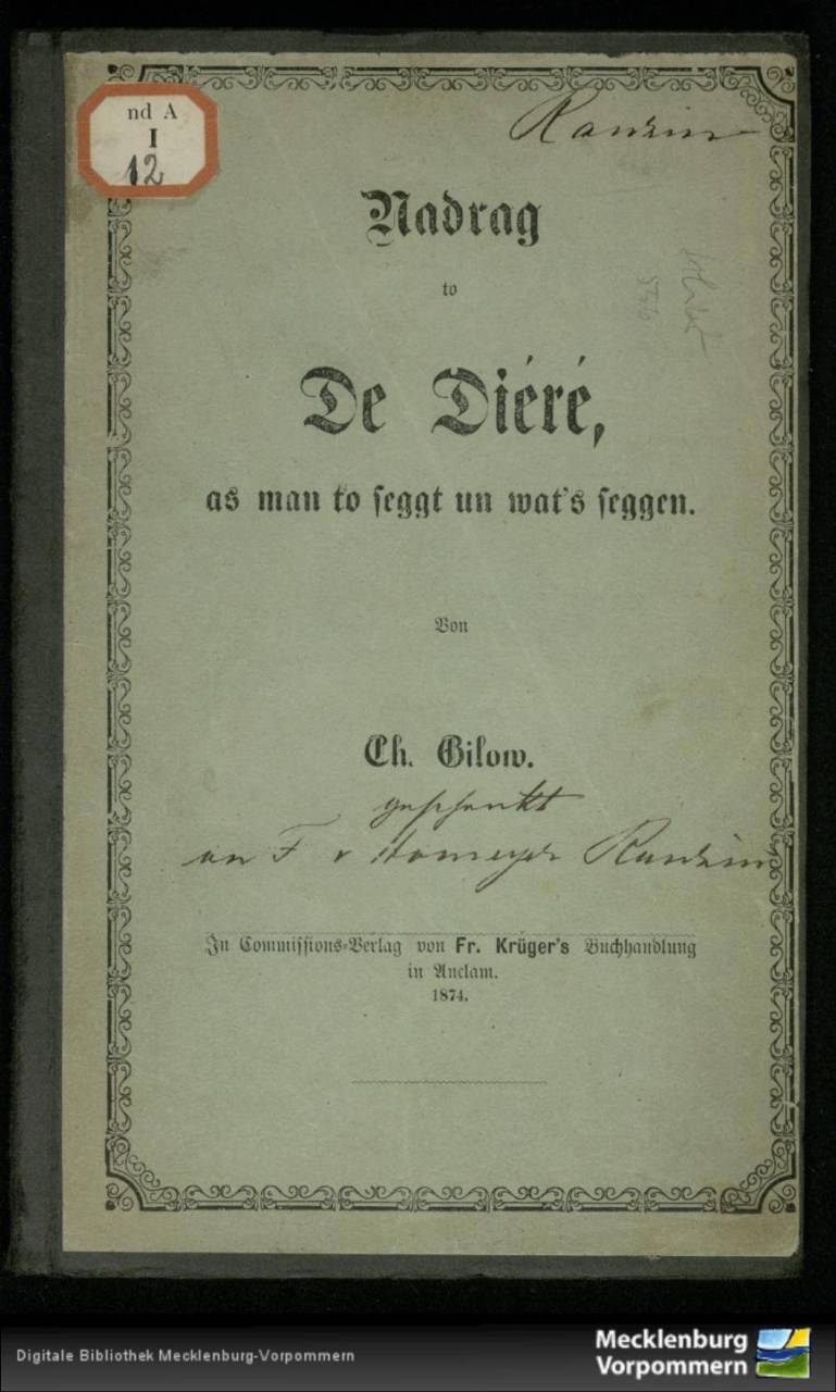 Cover of the work