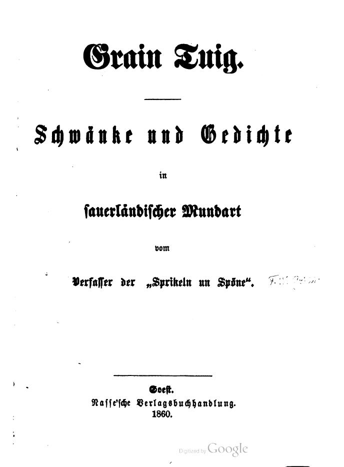 Cover of the work