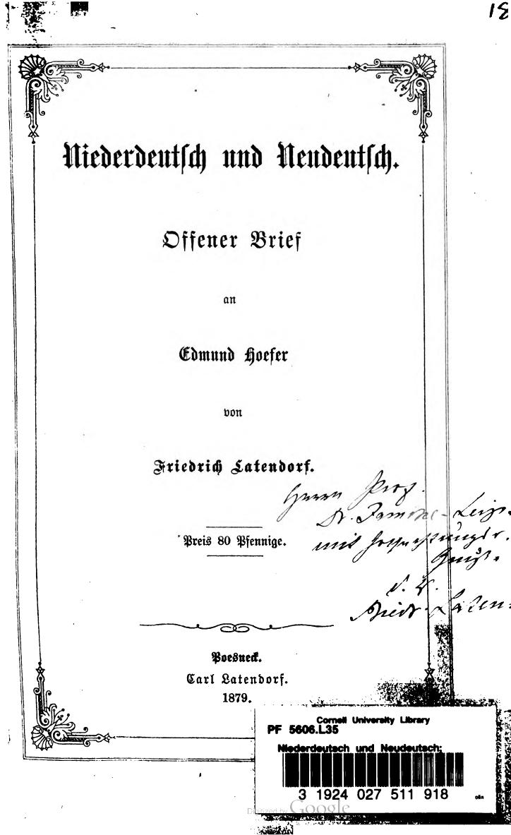 Cover of the work