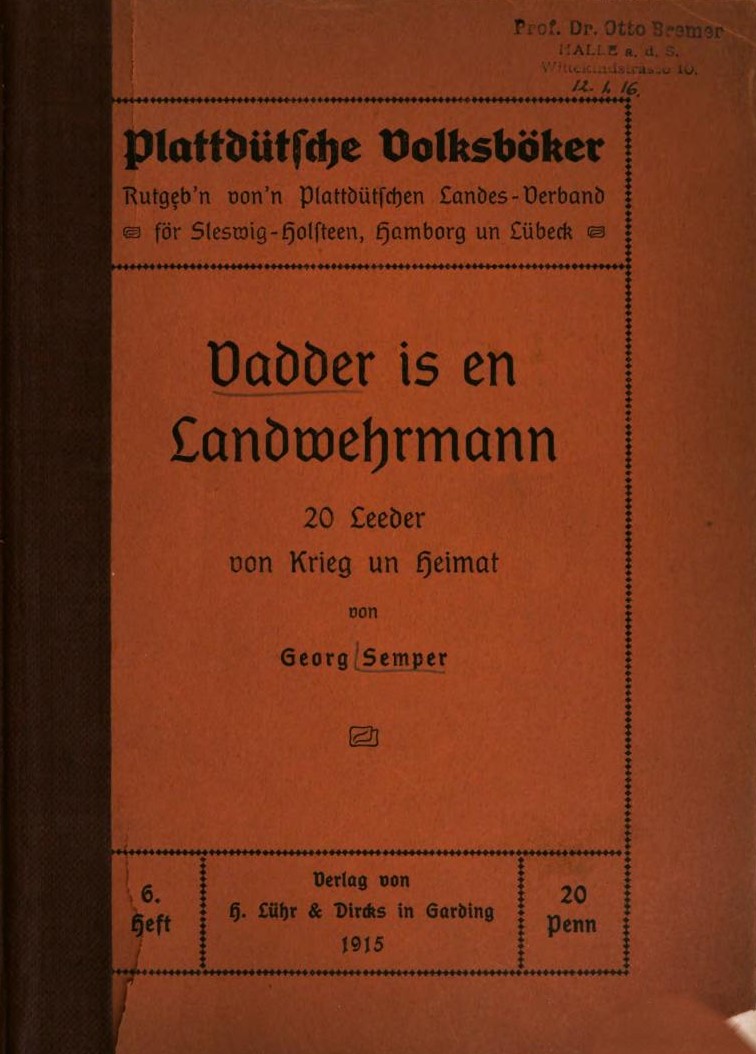 Cover of the work