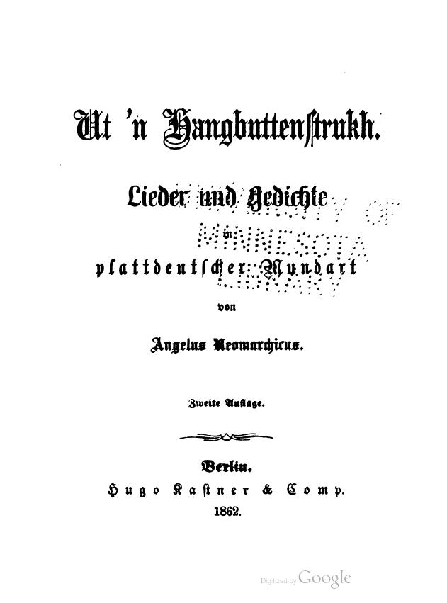 Cover of the work