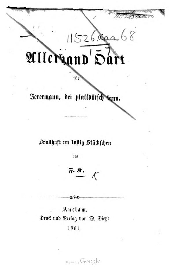 Cover of the work