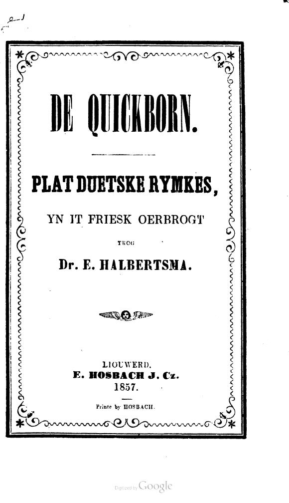 Cover of the work