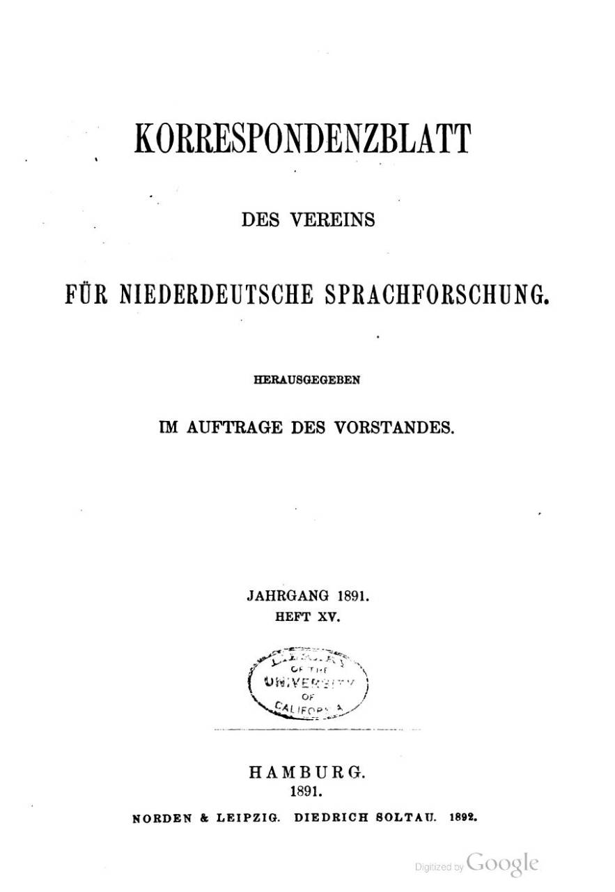 Cover of the work