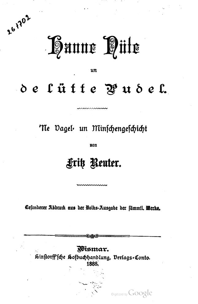 Cover of the work