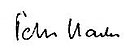 Signature of the author