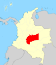 Departamento Meta within Colombia